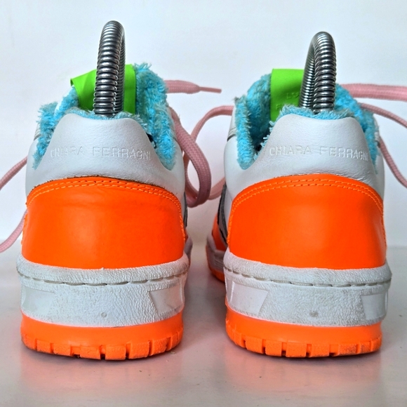 NWT Chiara Ferragni sneakers, never worn size 38, smoke and pet free home - Picture 3 of 9
